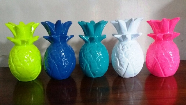Colorful Resin Sculptures - Pineapple